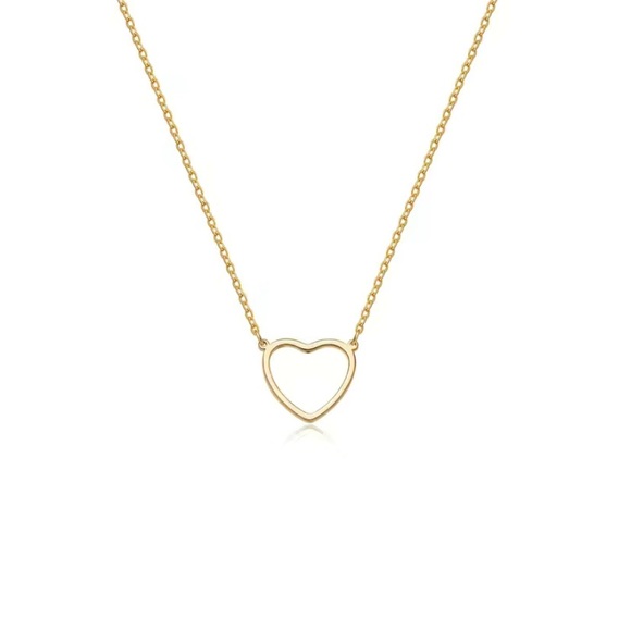 Dainty heart necklace - Picture 6 of 8